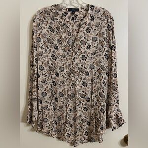 ellos Floral Print Women's Blouse